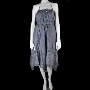 GAP Hanky Hem Hi Low Full Skirt Silk Dress – 4